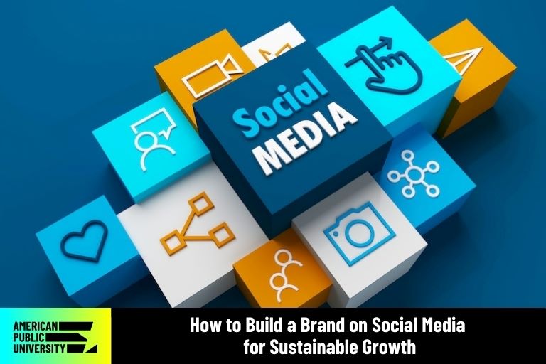 build-a-brand social media icons on blocks