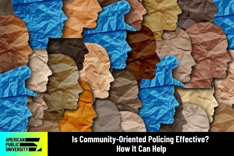 paper silhouettes of community members