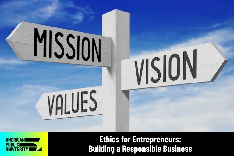 ethics-for-entrepreneurs-apu ethical terms on street sign