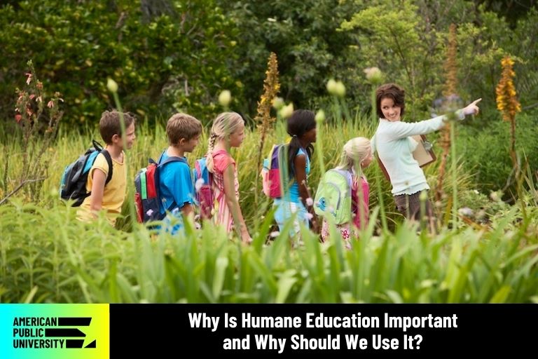 humane education practicing teach leading students through nature