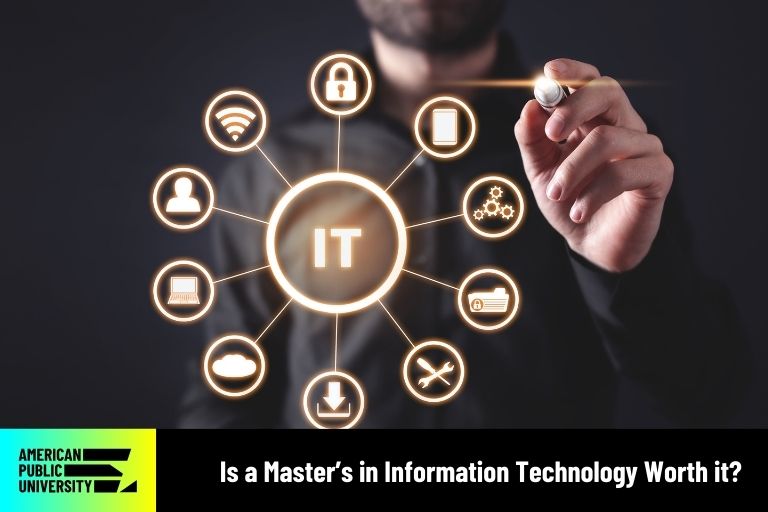 is-a-masters-in-information-technology-worth-it masters in information technology diagram