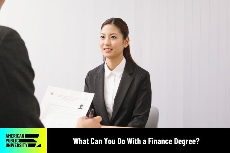 finance degree student